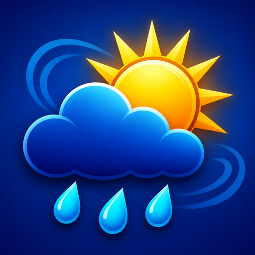 Rain & Wind Weather Map app icon